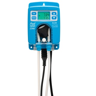Controlador Pool Line de pH para piscinas, con bomba dosificadora y electrodo de pH HI10053