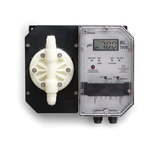 Controlador de pH y bomba, 110/115V ±15%; alimentación eléctrica?50/60Hz (40W)