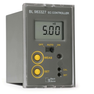 Mini controlador de conductividad, intervalo: 0.00 a 10.00 mS/cm, 12VCD