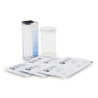 Reactivos de repuesto para test kit de fosfato, 50 pruebas (PO43- ortofosfato)