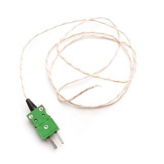 Sonda termopar tipo K sin mango con cable flexible