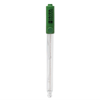 Electrodo de pH rellenable con cuerpo de vidrio y conector DIN rápido
