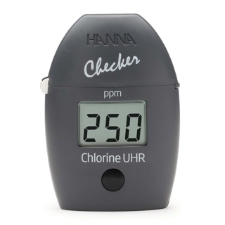 Checker para cloro intervalo ultra alto (0-500 ppm)