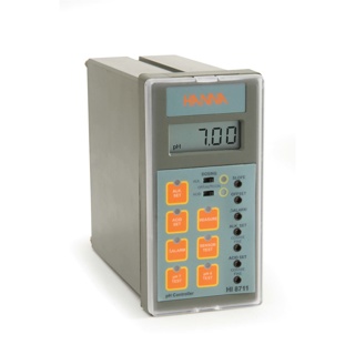 Controlador analógico de pH, montaje en tablero, salida dual, intervalo: 0.00 a 14.00 pH
