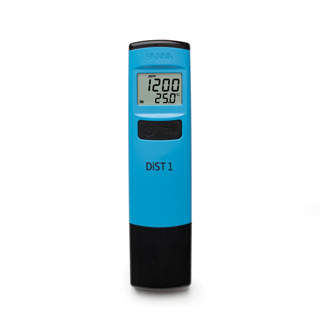 Medidor de bolsillo DiST1 a prueba de agua, con compensación de temperatura, 1,999 ppm (mg/L)