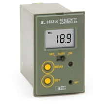 Mini controlador de resistividad, intervalo: 0 a 19.90 M?/cm, 12VDC