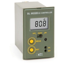 Mini controlador de conductividad, intervalo: 0 a 199.9 µS/cm, 12VCD