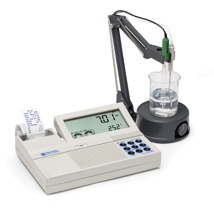 Medidor profesional de mesa de pH/mV con impresora incorporada, 115 V