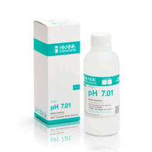 Solución de calibración de pH 7.01 " 25°C, frasco 230 mL