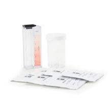 Test kit para medición de hierro (Fe+2 & Fe+3), en el intervalo de 0 a 5 mg/L, 50 pruebas