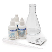 Test kit para medición de hipoclorito (como Cl?),intervalo 50 a 150 g/L, 100 pruebas aprox.