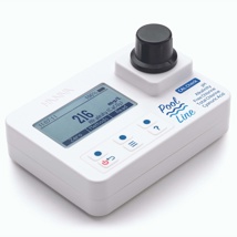 Fotómetro Pool Line con CAL Check para pH, acido cianúrico, cloro libre y total, solo medidor