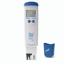 Medidor de bolsillo Pool Line pHep®4 de pH/temperatura con resolución de 0.1