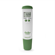 Medidor de bolsillo GroLine Combo de pH/CE/TDS/temperatura, a prueba de agua