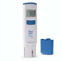 Medidor de bolsillo Pool Line DiST® 2 de TDS con sonda HI73302, intervalo 0 a 10.00 ppt (g/L)