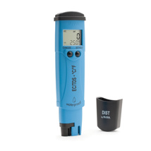 Medidor de bolsillo DiST® 6 de CE/TDS/temperatura, intervalo de CE: 0.00 a 20.00 mS/cm