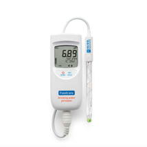 Medidor portátil de pH en agua de consumo humano